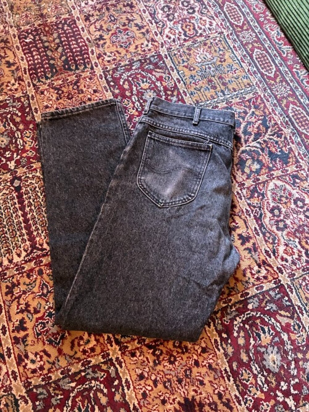 Black Lee jeans